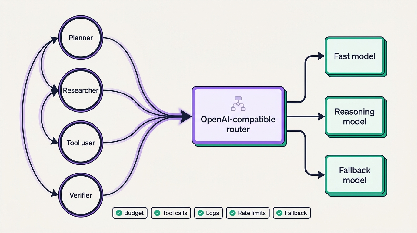 CrewAI OpenAI-kompatibler Router: Ein Schlüssel für Multi-Agenten-Workflows